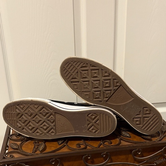 Converse Black and White High-Top Sneakers - Picture 2 of 4